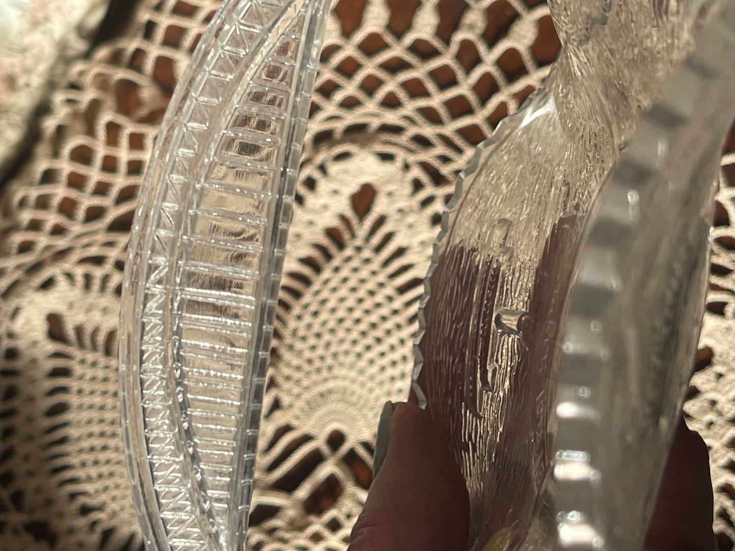 Sydney Harbour Bridge Souvenir Pressed-Glass Dish (c.1932 Opening)