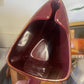 Vintage 80s Chivas Regal Whisky Water Jug maroon Wade Green Stamp
