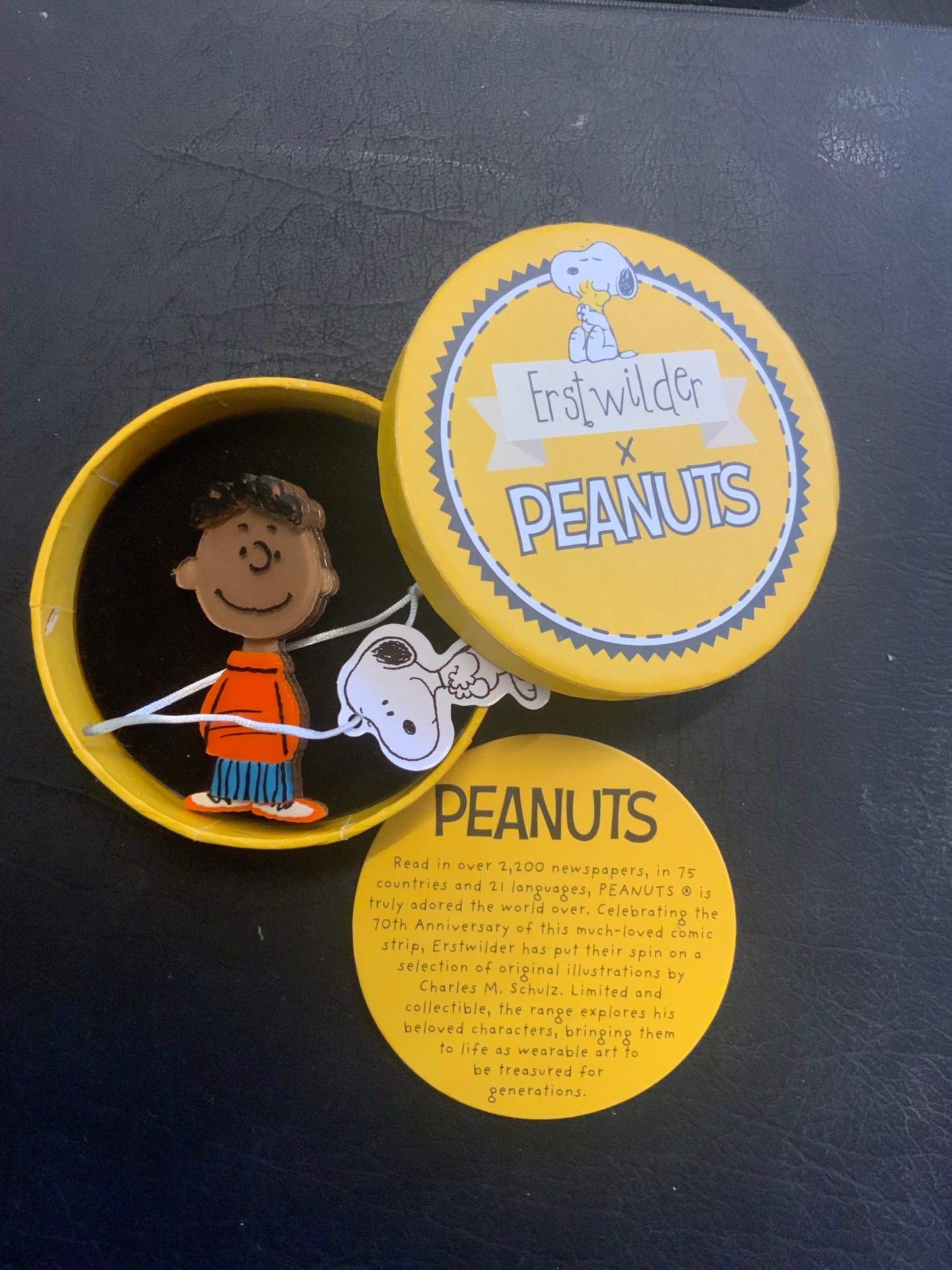 Franklin Brooch (2020) by Peanuts and Erstwilder