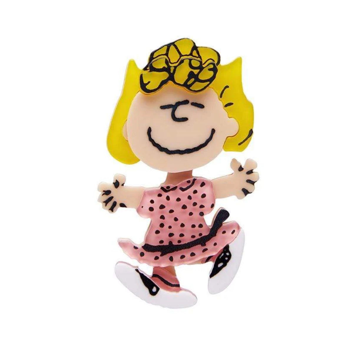 Sally Brown Brooch (2020) by Peanuts and Erstwilder