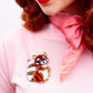 Love Bandit Racoon Brooch by Erstwilder and Carmen Hui (2020)