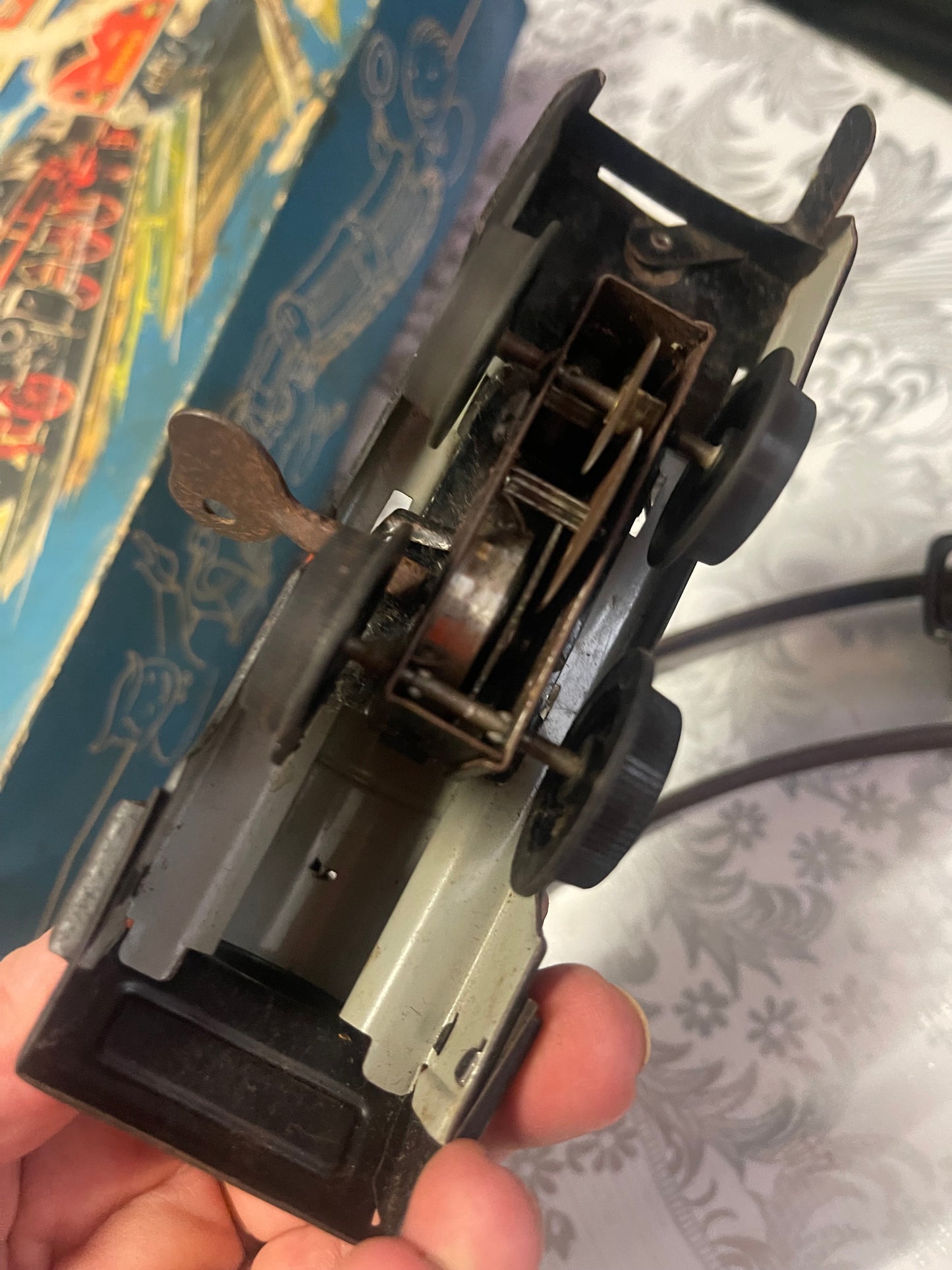 Distler Tinplate Wind-Up Train Set (c.1955–1960)