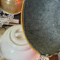 Vintage Japanese Ceramic Tea Service with Gold Anodised Aluminium Covers – 3 Piece