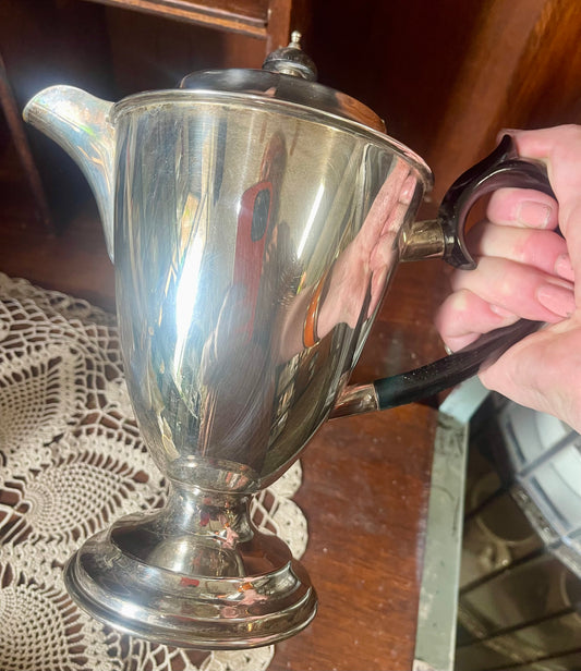 Necworth EPNS Coffee / Hot Water Pot with Bakelite Handle