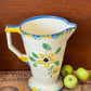 Art Deco W H Grindley & Co Decorative Floral Jug