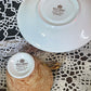 Vintage Royal Albert Gossamer Peach Bone China Tea Trio – England
