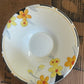 Art Deco Footed Cup & Saucer Set Sunburst by CROWN DUCAL