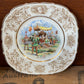 Vintage John Maddock & Sons Ltd Plate Robin Hood Wins the Silver Arrow