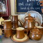 Vintage Mid Century Temuka Pottery Tea or Coffee set from New Zealand
