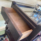 Vintage silky oak tea or drinks trolley with drawer