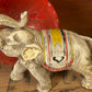Vintage 1940s Ceramic Porcelain Elephant Figurine