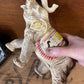 Vintage 1940s Ceramic Porcelain Elephant Figurine