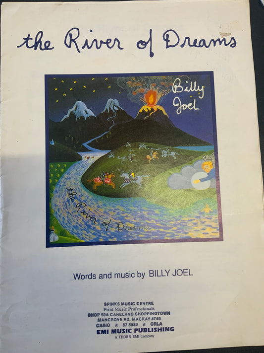 The River of Dreams sheet music/ words and music by Billy Joel 1993