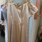 Vintage Satin Evening Dress – Champagne Gold (Size 14)