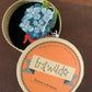 “Heartfelt Hydrangea” Rare Blue Brooch  by Erstwilder and Carmen Hui (2018)