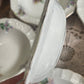 Vintage Empire Porcelain “Scottish Grandeur” Embossed Bowls – Set of 7 (c.1940s–50s)