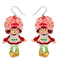 Erstwilder “Sweet Strawberry Shortcake” Drop Earrings – Boxed