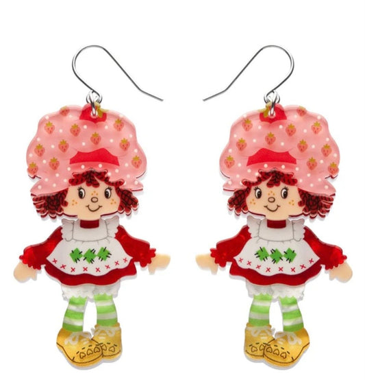 Erstwilder “Sweet Strawberry Shortcake” Drop Earrings – Boxed