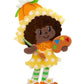 Erstwilder “Orange Blossom” Brooch – Strawberry Shortcake Collection (Boxed)