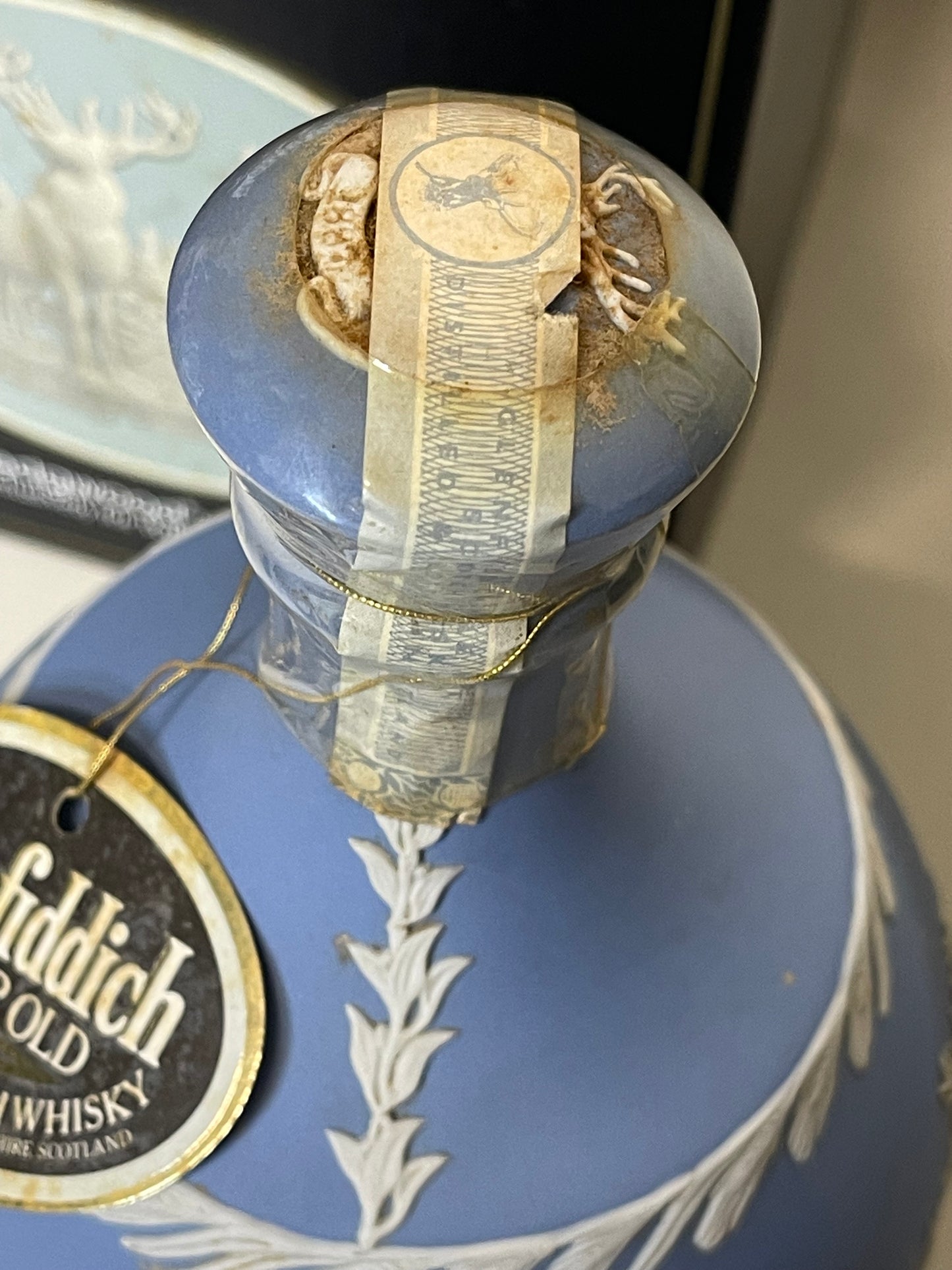 21 Year old Glenfiddich in Wedgewood Decanter