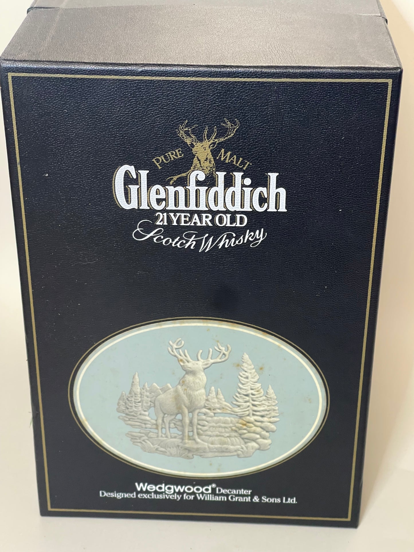21 Year old Glenfiddich in Wedgewood Decanter