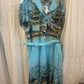 Retrospec’d “Connie” Oriental Teahouse Dress – Blue (Size 20, NWT)