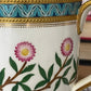 Royal Worcester Victorian Porcelain Mug – Turquoise, Pink Floral & Gilt Decoration