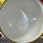Royal Worcester Victorian Porcelain Mug – Turquoise, Pink Floral & Gilt Decoration