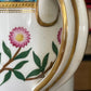 Royal Worcester Victorian Porcelain Mug – Turquoise, Pink Floral & Gilt Decoration