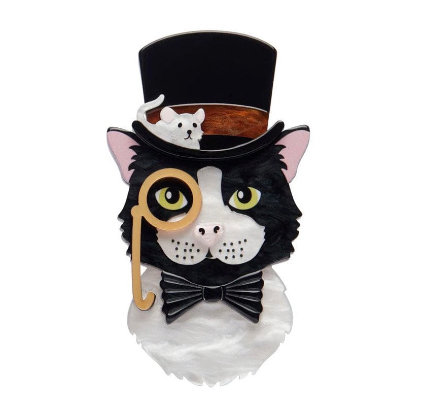 Erstwilder x Lucia Heffernan “Posh Pussycat” Brooch