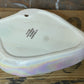 Pates Pottery Australian Wall Pocket Vase – Bird Design with Iridescent Glaze (1950s)