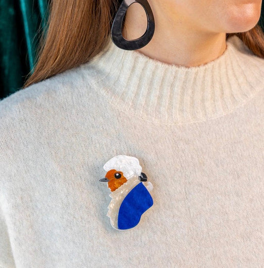 Erstwilder x Lucia Heffernan “ The Bureaucratic Bird” Brooch
