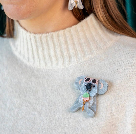 Erstwilder x Lucia Heffernan “ The Sweetest Koala” Brooch