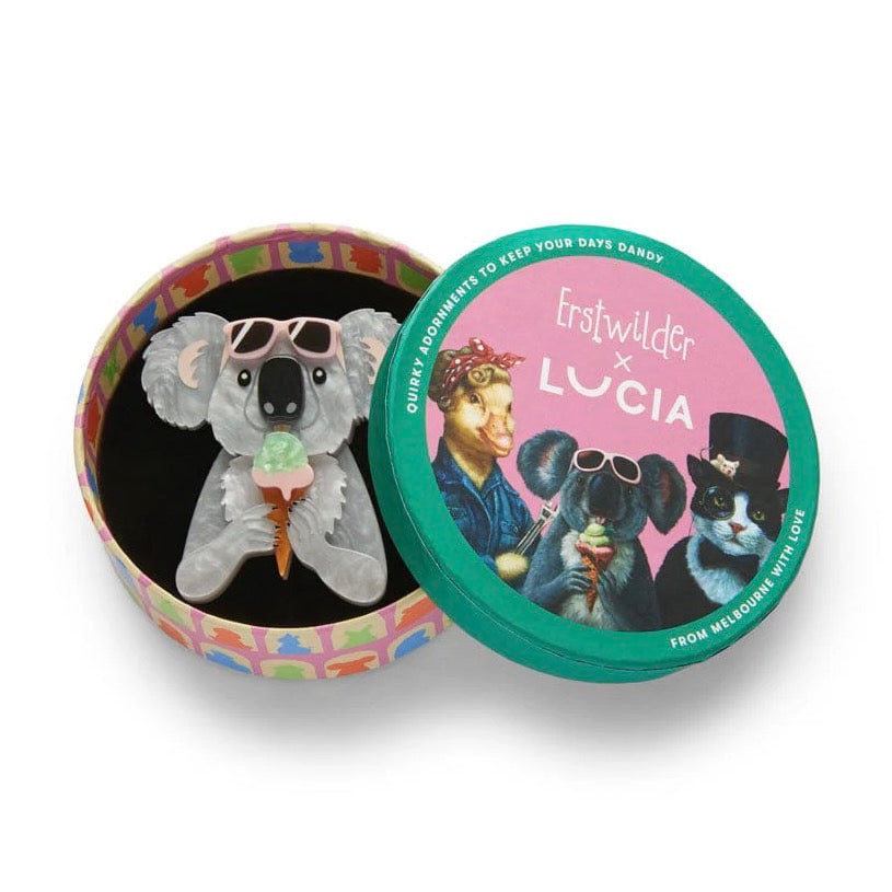 Erstwilder x Lucia Heffernan “ The Sweetest Koala” Brooch