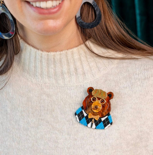 Erstwilder x Lucia Heffernan “ The Elder Bear” Brooch