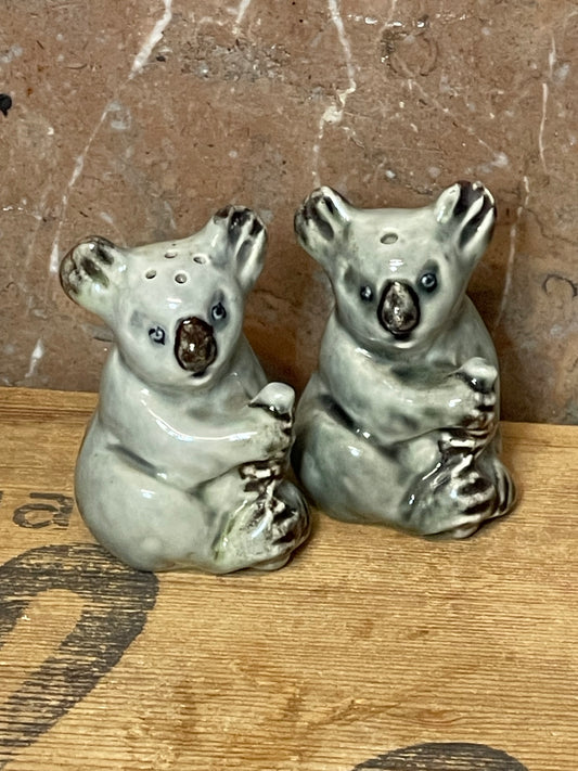 VINTAGE Darbyshire Koala Salt & Pepper Shakers