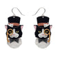 Erstwilder x Lucia Heffernan “Posh Pussycat” Drop Earrings