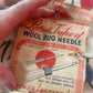 Vintage X-L Wool Rug Needles – Pair with Original Packaging – c.1940s