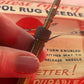 Vintage X-L Wool Rug Needles – Pair with Original Packaging – c.1940s