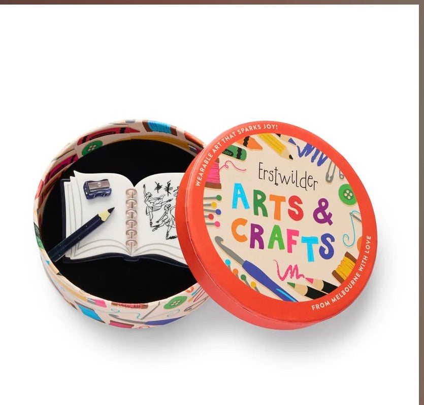 Erstwilder “The Daily Sketch” Brooch – Arts & Crafts Collection (2026)