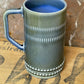 Wade Irish Porcelain Pottery Blue Green Stein Tankard Beer Ireland