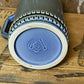Wade Irish Porcelain Pottery Blue Green Stein Tankard Beer Ireland