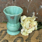 Vintage Australian Diana Pottery Small Green Vase