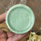 Vintage Australian Diana Pottery Small Green Vase