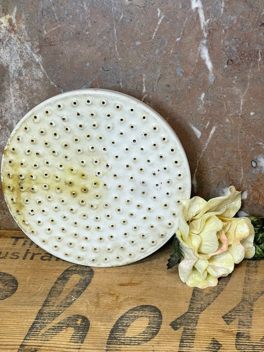 Antique Edward Johns & Co. Ceramic Shower Rose — 18 cm — Armitage, England