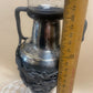Antique German Art Nouveau Silver-Plated Vase with Glass Insert – c.1900