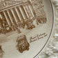 Vintage Crown Ducal ‘Florentine’ Square Plate – Royal Exchange Scene – England