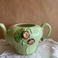 Vintage CARLTON WARE teapot & plate planter set