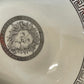 Vintage Trent & Dunne Twin Bowl Dish with Greek Key & Lion Medusa Design