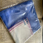 Vintage Avon Silk Scarf – Made in Japan (Soft Pink Blue Abstract Design)